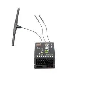 FrSky TD R10 2.4GHz 900MHz ricevitore a doppia frequenza 10CH PWM canale ricevitore per telecomando aereo elicottero Drone