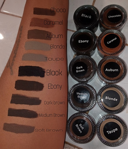 10 couleurs imperméable personnalisé remplissage de sourcils gel à sourcils cejas sourcils pommade étiquette privée sourcils pommade <span class=keywords><strong>crayon</strong></span> à sourcils - Product Image 3