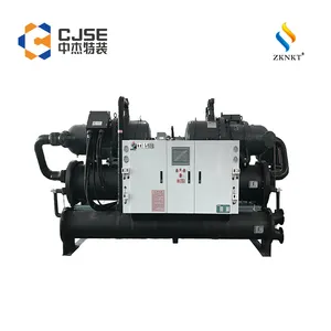 CJSE 80hp Screw Compressor Hydroponic Commercial Water Chiller For Central Air Conditioning System