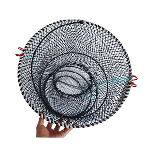 Trappola per Aragoste in HDPE con Molla 40*70cm, Gabbia Pieghevole per Pesca di Aragoste, Modello Svedese - Product Image 3