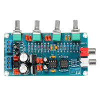 Préamplificateur stéréo NE5532, carte de tonalité, amplificateur audio 4 canaux, module amplificateur 4CH, circuit de contrôle, préamplificateur téléphonique
