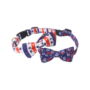Elegante <span class=keywords><strong>Collar</strong></span> para perros y gatos Serie de la bandera americana Día DE LA INDEPENDENCIA <span class=keywords><strong>Collar</strong></span> para mascotas Hebilla de plástico <span class=keywords><strong>Collar</strong></span> para perros - Product Image 4