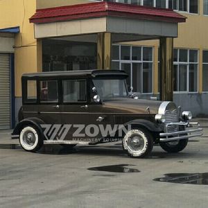 Coche Clásico Retro de Gasolina para Turismo, 6 Plazas, Estilo Vintage, para Servicio de Recepción VIP en Villas - Product Image 1