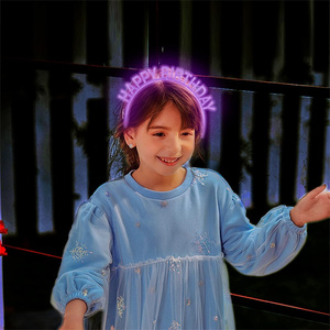 Diademas <span class=keywords><strong>de</strong></span> <span class=keywords><strong>Cumpleaños</strong></span> al por Mayor, Coronas <span class=keywords><strong>de</strong></span> <span class=keywords><strong>Cumpleaños</strong></span> que Brillan en la Oscuridad, Diademas Luminosas para Fiestas - Product Image 5