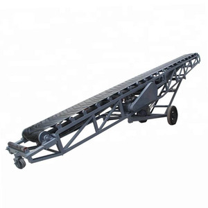 Industrieller Geneigter Mobiler Gummibandförderer für Schüttgut-Transport - Product Image 5
