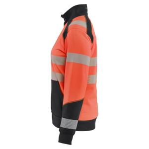 BLAKLADER - 350825285599L Sudadera Mujer Hi-Vis con cremallera Rojo hi-vis/negro-EAN 7330509933657 ROPA DE TRABAJO DE 2017 - Product Image 3