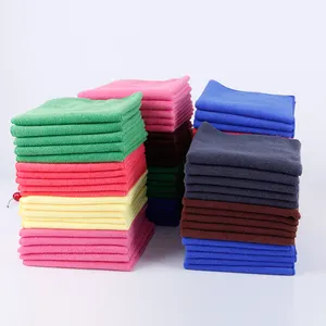 300G Wholesale Colorful Car Detailing 100% Microfiber Micro fiber Cleaning Cloth Microfiber Towels