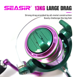 SEASIR-Juego de pesca con engranajes de acero inoxidable, novedad - Product Image 6
