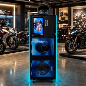 Nueva Máquina de Limpieza de Cascos de Motocicleta Totalmente Automática e Inteligente con Tecnología Ultrasónica de Agua Fría - Product Image 1