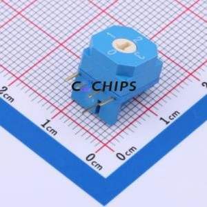 FDR-04H1 Rotary Encoder Through hole Component (THT),10x10mm Switch - Product Image 1