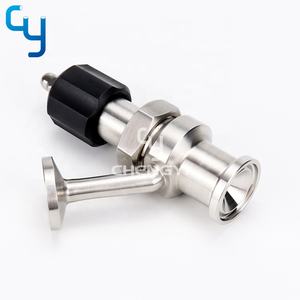 Spécialement conçu en acier inoxydable sanitaire stérile vanne d'échantillonnage avec plus de corps de <span class=keywords><strong>valve</strong></span> - Product Image 6