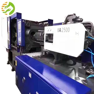 Máquina de moldagem por injeção de plástico com motor de precisão IA2500/b-j usada na China, fornecimento de fábrica, haitiano, cor dupla