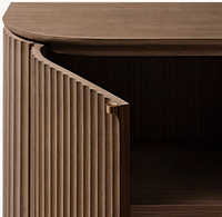 Armoire robuste à 4 portes en chêne massif de style américain moderne pour chambre et salon