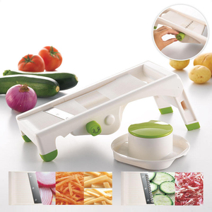 Vente en gros usine : Coupe-légumes manuel multifonction vert et blanc pour la maison - Product Image 5