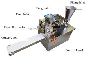 Machine <span class=keywords><strong>à</strong></span> fabriquer des samosas de cuisine et machine <span class=keywords><strong>à</strong></span> fabriquer des samosas britanniques pour les raviolis <span class=keywords><strong>chinois</strong></span> surgelés et la fabrication de samosas <span class=keywords><strong>à</strong></span> la viande - Product Image 5