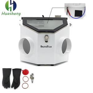 Mini sabbiatrice dentale per apparecchiature di laboratorio dentale con lampada facile da pulire a penna singola fabbrica sabbiatrice dentale - Product Image 3