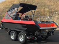 Perahu Jet Ski Aluminium Kinocean High Speed 16 kaki untuk Wakeboarding, Drifting, dan Menyelam
