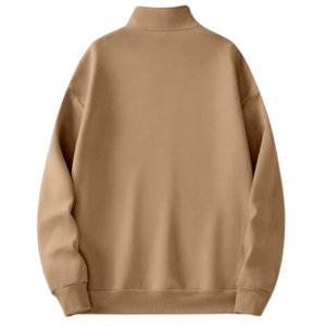 Ensemble de sweat-shirts à col montant en polaire pour homme, doux, chaud, décontracté, fabricant OEM ODM - Product Image 5