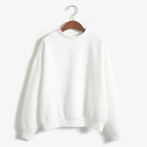 Sweat-shirt pour femme, nouvelle collection, couleur unie, doublé en polaire, col montant, coupe ample, style veste de baseball épaisse, pour l'automne et l'hiver, taille 4XL - Product Image 3