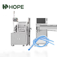 Línea de Extrusión de Tubos Blandos de TPE/HDPE de Grado Médico con Motor y Componentes de Rodamientos, Alta Productividad, Rendimiento Automático y Estable