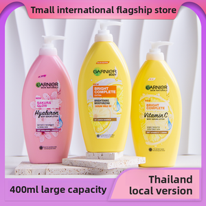 Lotion corporelle <span class=keywords><strong>Garnier</strong></span> édition thaïlandaise 400ml éclaircissante au citron, vitamine <span class=keywords><strong>C</strong></span> et niacinamide, hydratante et illuminatrice pour l'été - Product Image 5