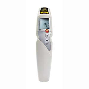 เทอร์โมมิเตอร์อินฟราเรด Testo 831 |   เลเซอร์รุ่นใหม่สำหรับการวัดอุณหภูมิพื้นผิวแบบไม่สัมผัส - Product Image 1