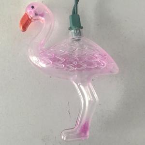 UL 2020 Tropical Themed <strong>String</strong> <strong>Light</strong> Outdoor Lighted <strong>Flamingo</strong> Set 10Count Adorable Pink <strong>Flamingo</strong> Night <strong>Lights</strong> for Girls Bedroom - Product Image 5