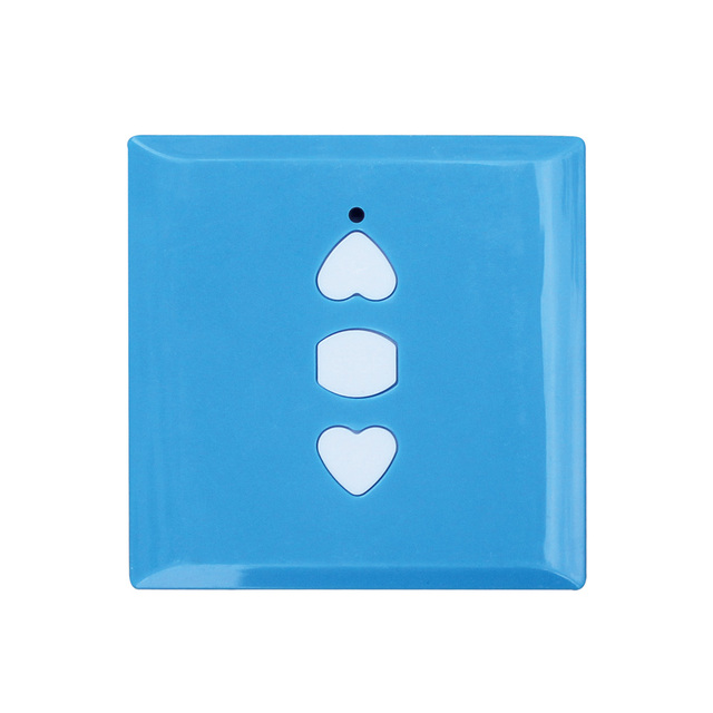 433.92mhz Push Button Switch 3 Buttons Switch Electric Rolling Curtain Door Smart Home Wireless Remote Control Switch