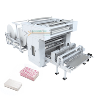 Tissue Machine Volautomatische Tissues Papier Vouwen Machine V Vouw 3 Lijnen Tissues Machine