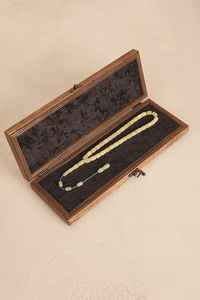 Perles de prière authentiques en corne de buffle, artisanat naturel fait main, pour la méditation, l'usage religieux et spirituel. - Product Image 4