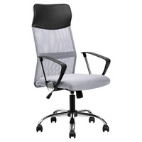 Chaises de bureau ergonomiques en maille rouge, vente en gros d'usine, fauteuils de bureau modernes pour salles d'attente et bureaux