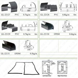 Kits de carrosserie de camion GL-22123 <span class=keywords><strong>largeur</strong></span> 30mm Joint de porte de caravane en fibre de verre PVC - Product Image 6
