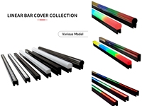 Barre lumineuse LED commerciale 0,5m/1m, profilé LED DMX512, éclairage linéaire, lumières de scène pour piste de danse, barre lumineuse LED DJ pour scène