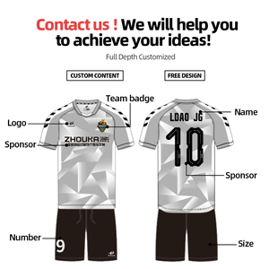 Zhouka fastdry jersey soccer jersey Football Design - Product Image 3