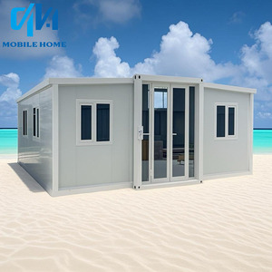 Alta calidad 40Ft 20Ft Contenedor prefabricado extensible Casa <span class=keywords><strong>Cocina</strong></span> <span class=keywords><strong>modular</strong></span> de acero ligero para villas Casa <span class=keywords><strong>Modular</strong></span> - Product Image 1