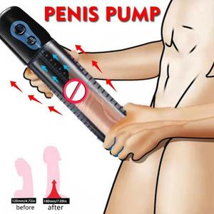 Alat Pembesar Penis Pompa Penis Extender Mainan Seks untuk Pria Masturbator Pria Pompa Vakum Juguetes Sexuales Mainan Seks Dewasa% - Product Image 2