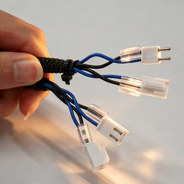 Custom Medical ESU Cable Wire Harness with PBT Insulation Bipolar Plate for Electrosurgery Unit Made with PTFE PVC Nylon Rubber