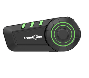 Headset Interkom Nirkabel FreedConn KY untuk Bluetooth <span class=keywords><strong>5.0</strong></span> Sepeda Motor dengan Desain Berlian, Tahan Air IP65, dan Fitur Berbagi Musik - Product Image 3