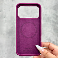 Coque arrière en silicone JOYPORODO S123 Simple Ripple Ring pour iPhone 15 16 17 Pro Max avec cadre métallique pour appareil photo