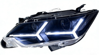 Conjunto de Faros Delanteros LED Modificados para Toyota Camry 2015-2017 XV50, Repuesto de Faros Delanteros para Automóvil, Suministro de Fábrica de Autopartes