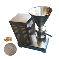 Moulin colloïdal professionnel pour le broyage d'arachides, de chocolat et de pâtes d'arachides, machine à broyer les noix