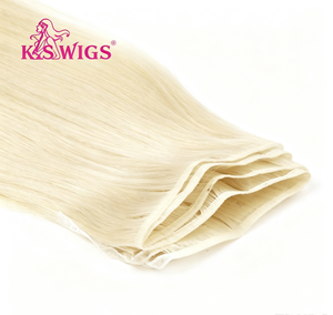 Extensiones de Cabello con Trama de Seda, Cabello Humano Remy Virgen con Cutícula, 12-40 Pulgadas, 100g, Base de Seda Ultrafina, Sin Silicona, Color Balayage - Product Image 3