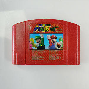USA-versie NTSC Super 18-in-1 64 Mario Party 1 2 3 of Super Mario 64 Hack Sapphire ontbreekt voor Nintendo 64 N64 gamecartridge - Product Image 4