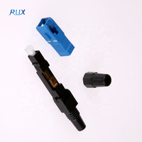 Conector Rápido de Fibra Óptica FTTX FTTH de Alta Calidad, Conector Óptico SC UPC APC SC PC