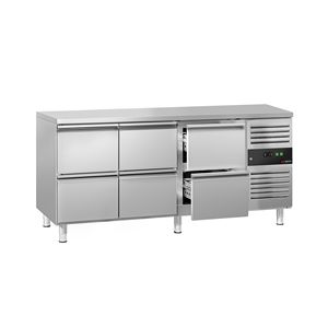 เคาน์เตอร์แช่เย็น GGM Gastro รุ่น ECO - 1795x700 มม. - พร้อมลิ้นชัก 6 ช่อง - Product Image 1