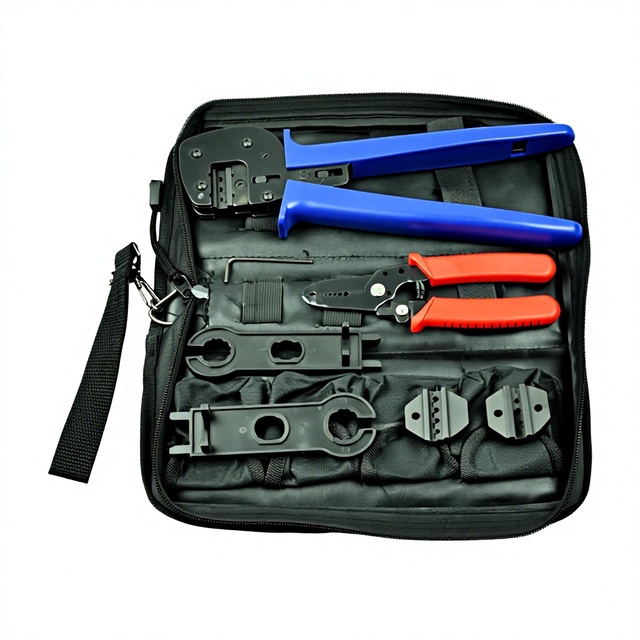 LISIDA Solar PV Test Cable Tool Kit 1.5/2.5/4/6mm Sq (26-10AWG) MC3/Tyco Connectors Carbon Steel Model A-K2546B