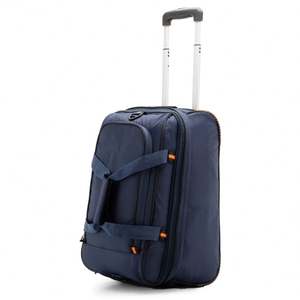 Bolsa de Viaje Personalizada de Poliéster Negro con Ruedas, Estilo Moderno de Dibujos Animados, Resistente para Deportes y Vacaciones, OEM Disponible - Product Image 1