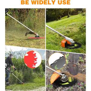 HkHK 9 en 1: Cuchilla con punta de carburo de 36 dientes y hoja de sierra de cadena de acero al carbono de 20 dientes con kit adaptador universal - Product Image 5