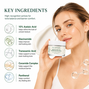 <span class=keywords><strong>Crema</strong></span> <span class=keywords><strong>Viso</strong></span> all'Acido Azelaico per la Cura della Pelle, Riduce l'Acne, la <span class=keywords><strong>Rosacea</strong></span>, i Brufoli, i Punti Neri, la Pigmentazione e il Rossore - Product Image 3
