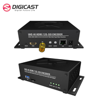 Encodeur de diffusion en direct DIGICAST 12G-SDI, UHD 4K60 4:2:2, H.265/H.264, Audio